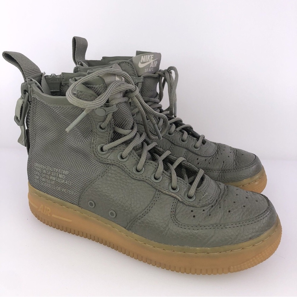 Nike air W SF AF1 MID green shoes
